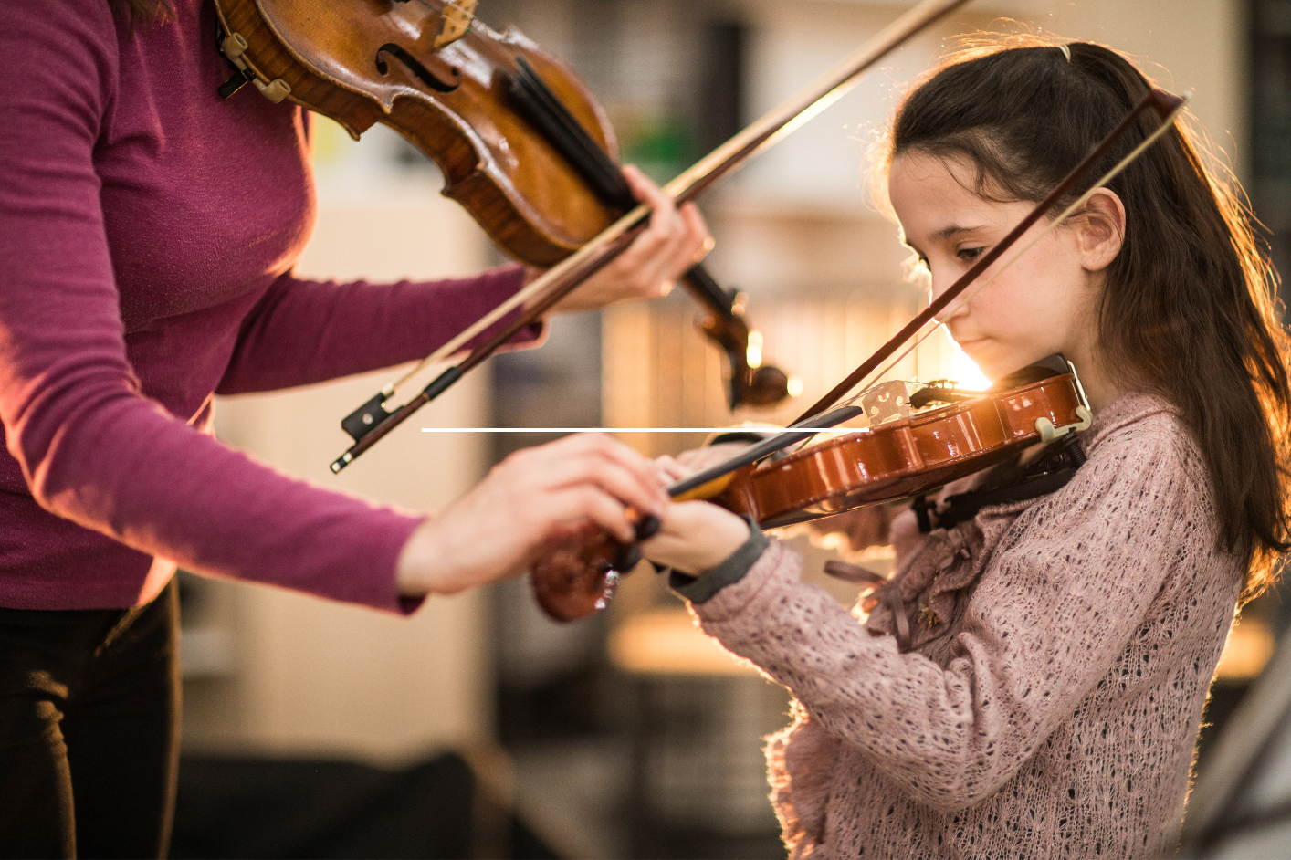 Violin class teacher
